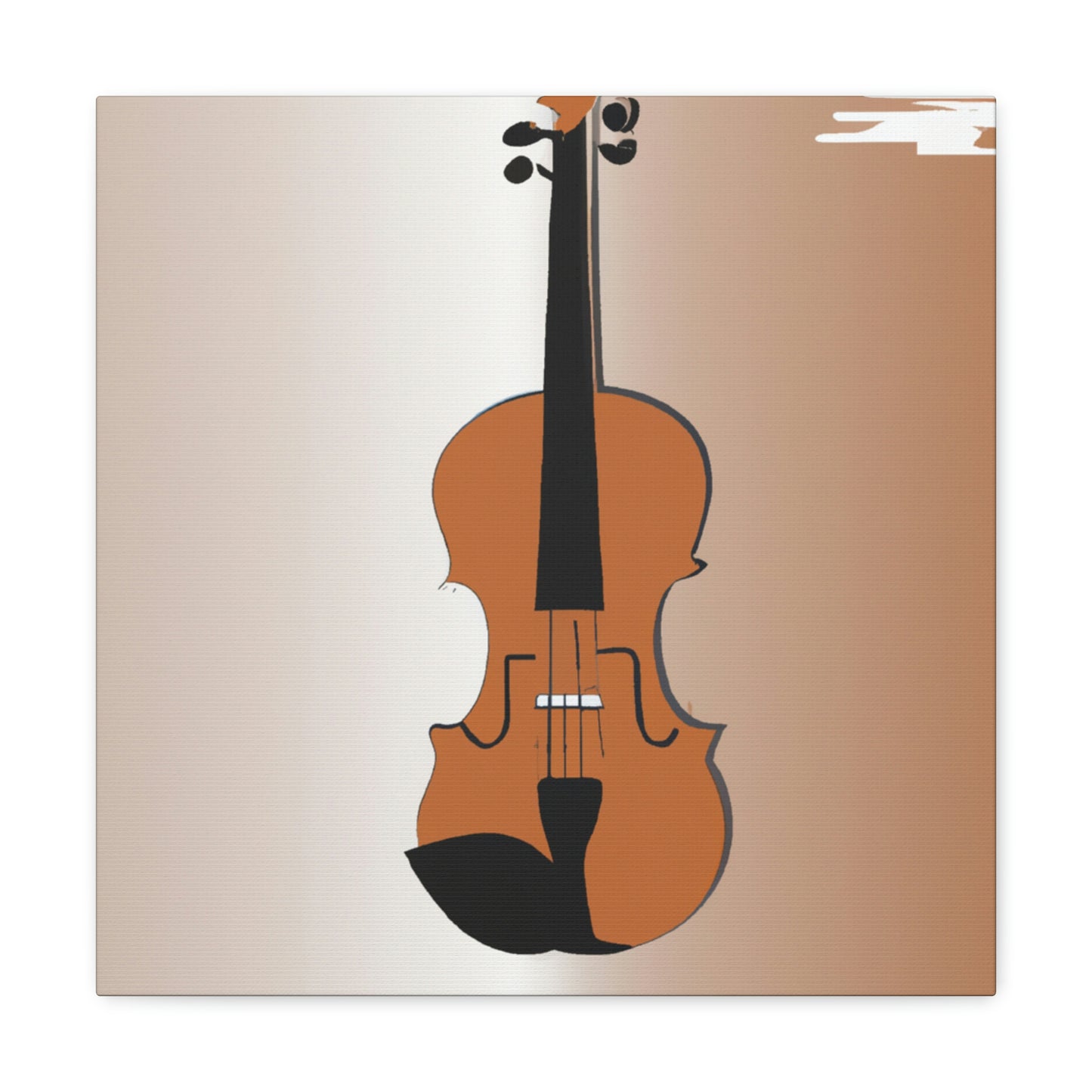 "Violin in Reflection" - Canvas