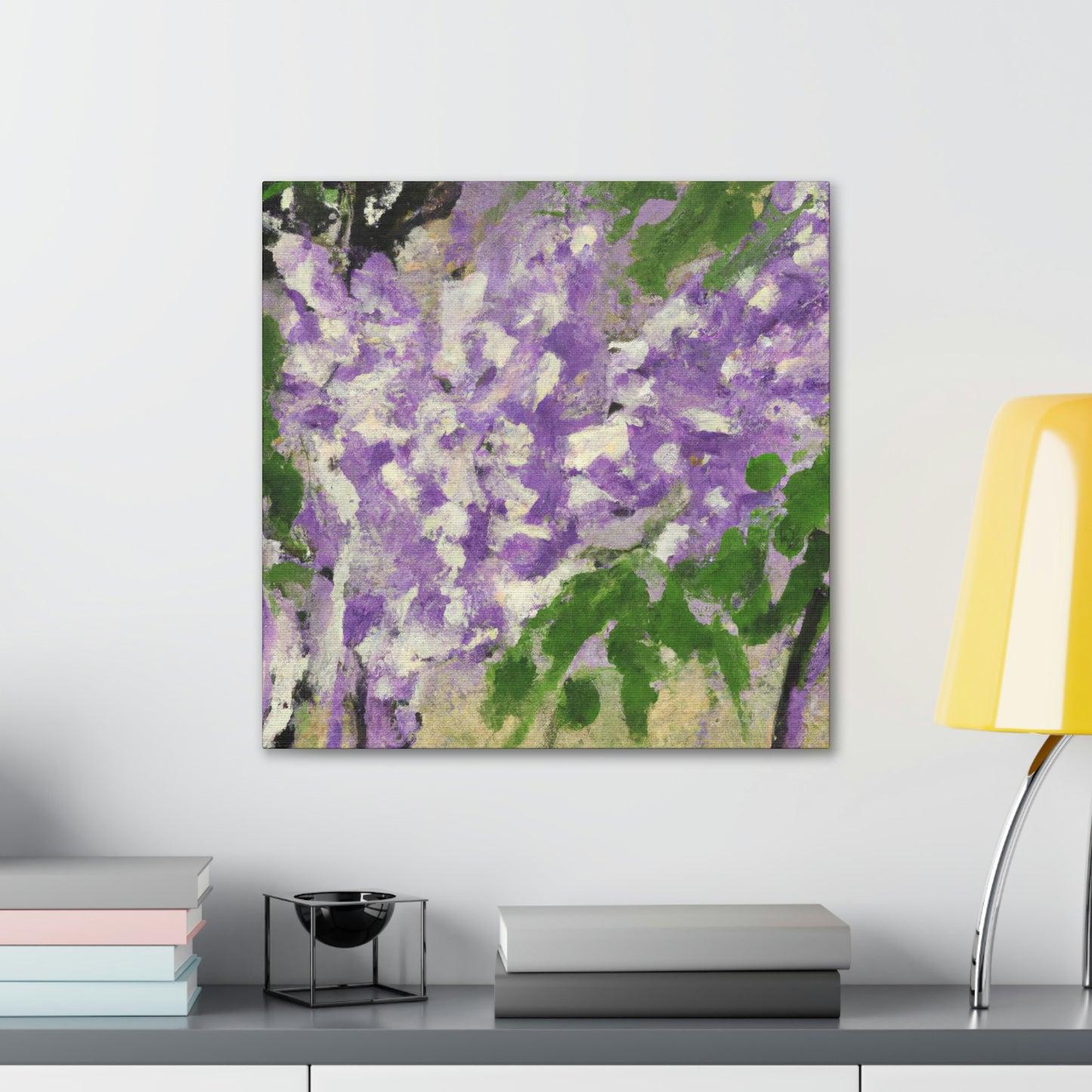 Lilac In Expressionism - Canvas