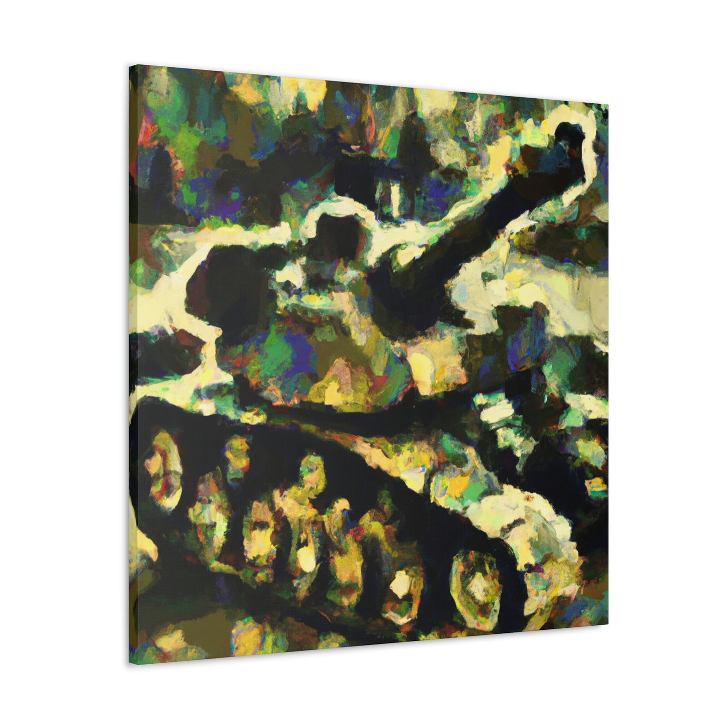 Tank Operator Abstractivism - Canvas