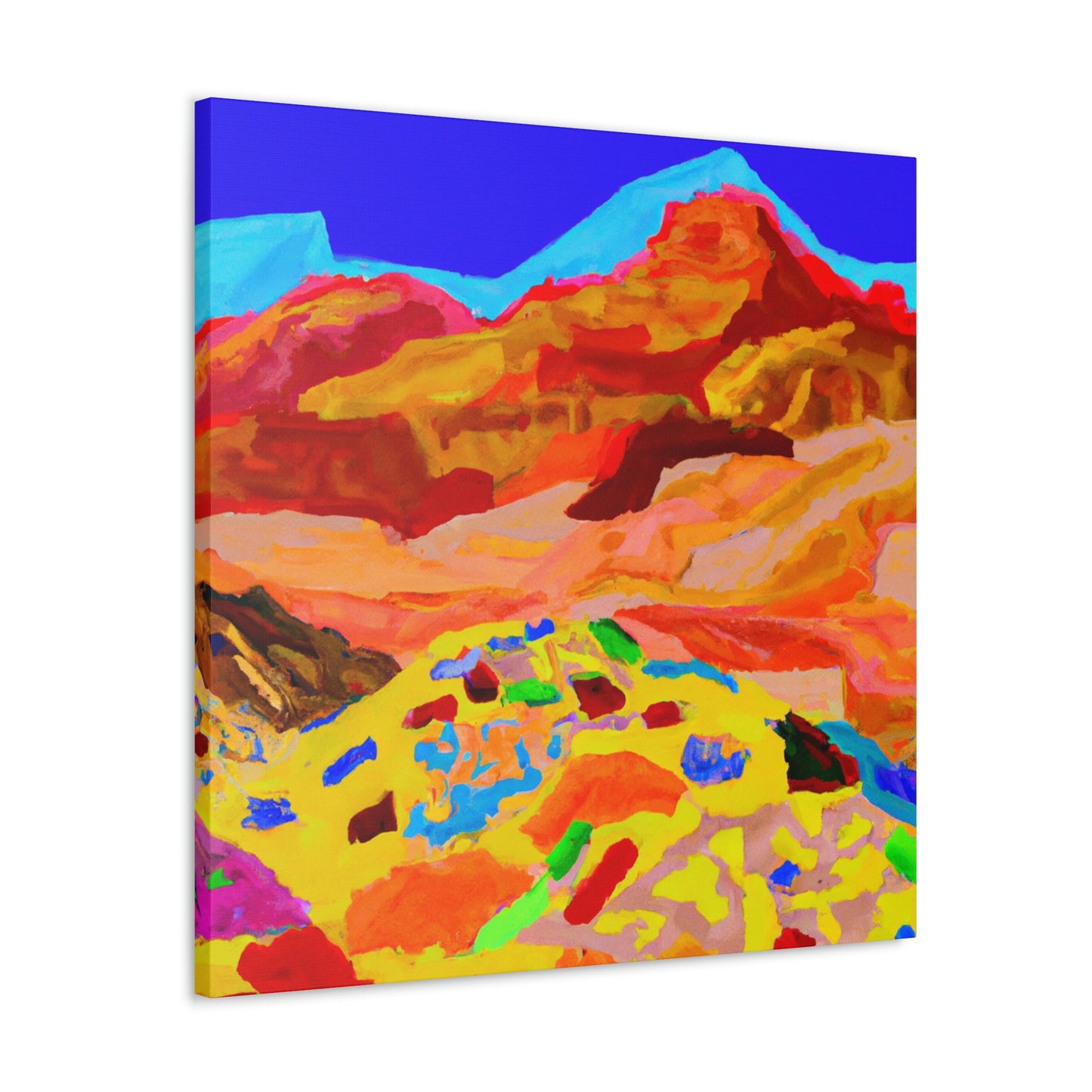 Desert of Colorful Hues - Canvas