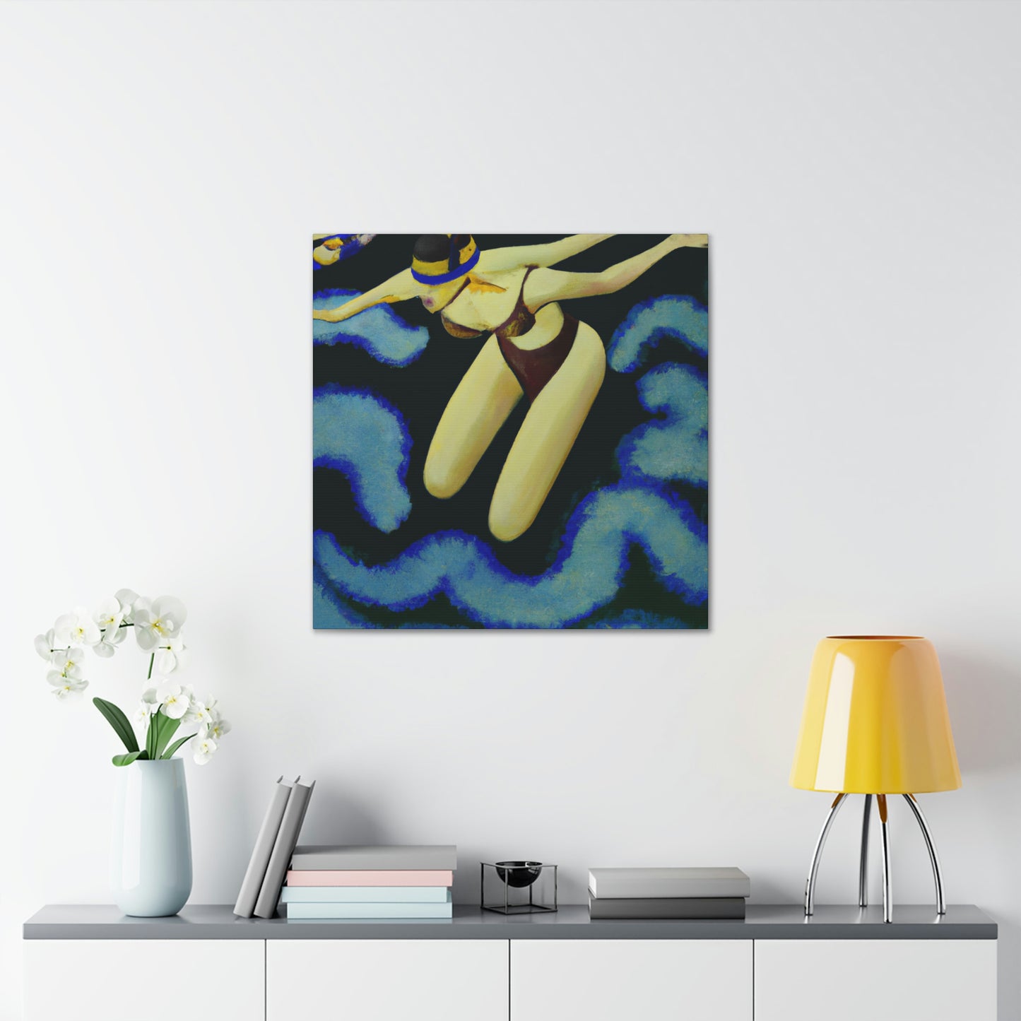 Swimming in Dreamland - Canvas