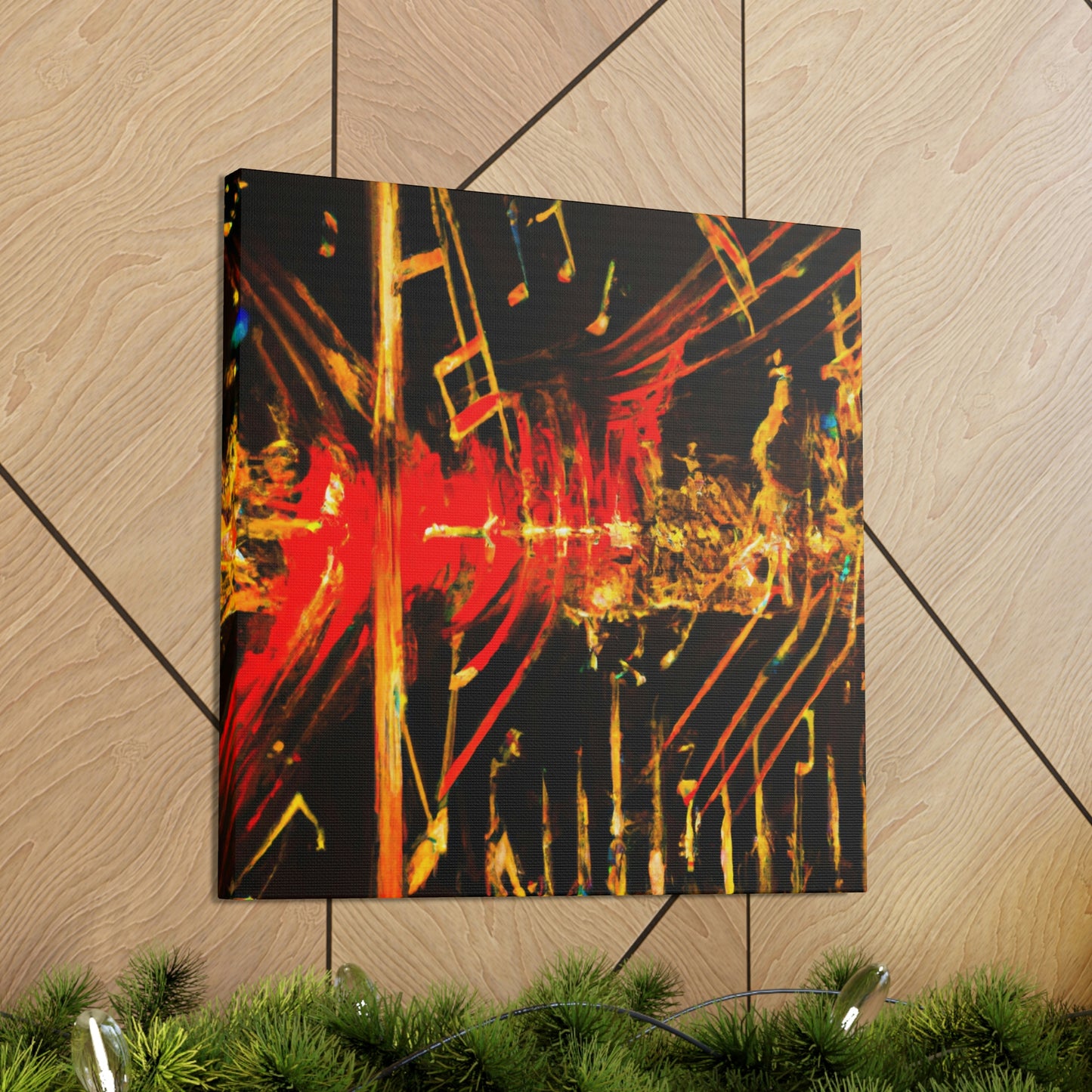 Sound Waves Symphony - Canvas