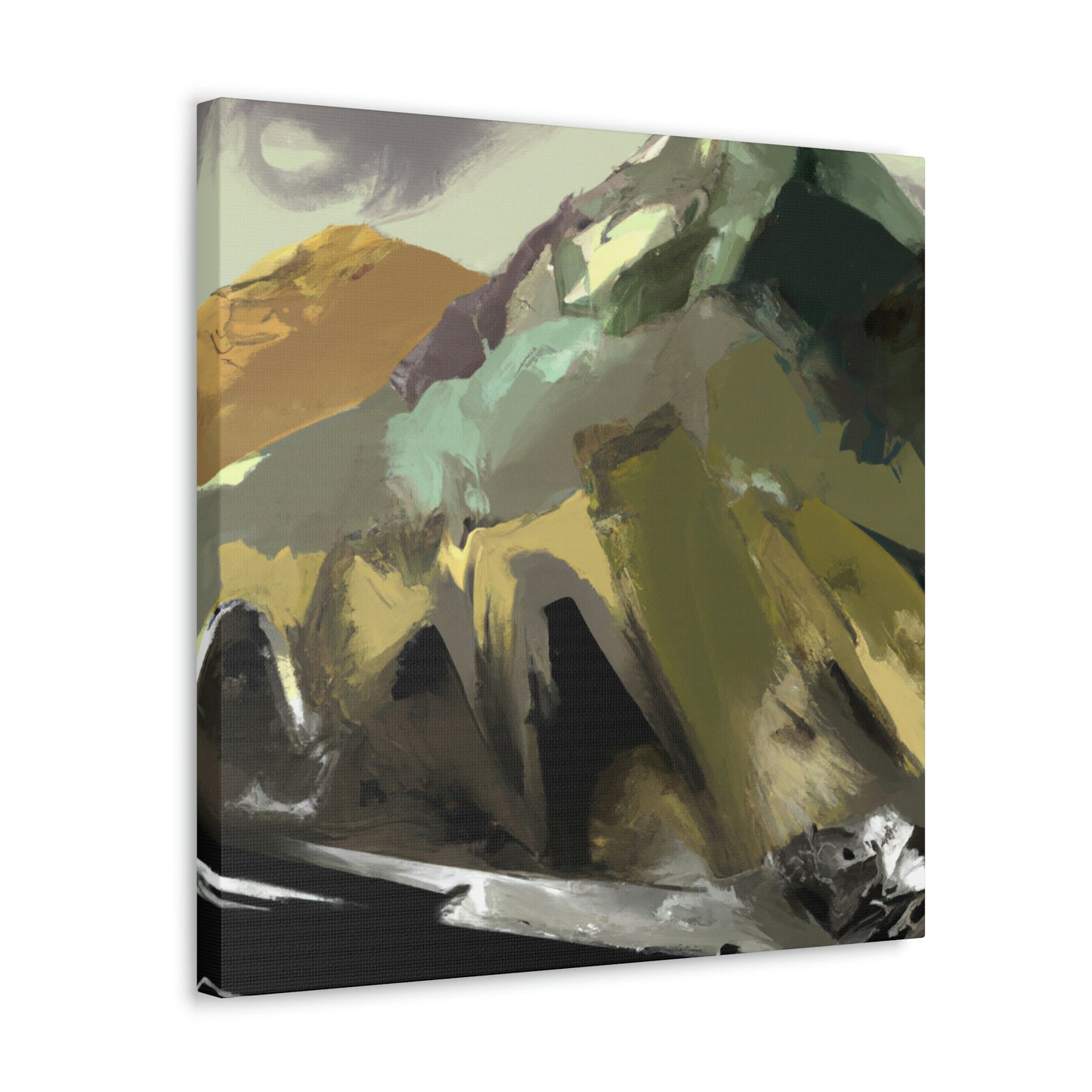 "Mountain Serenity Vision" - Canvas