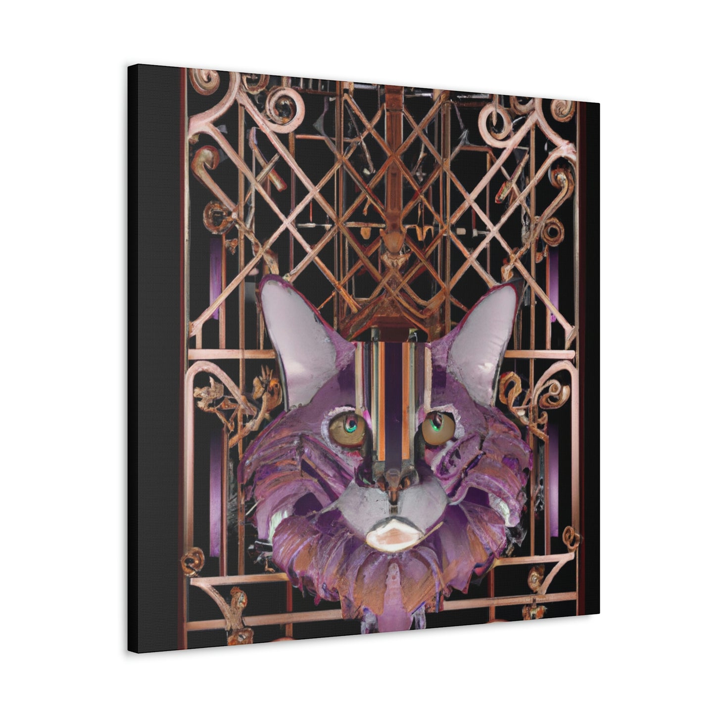 Gleaming Maine Coon - Canvas