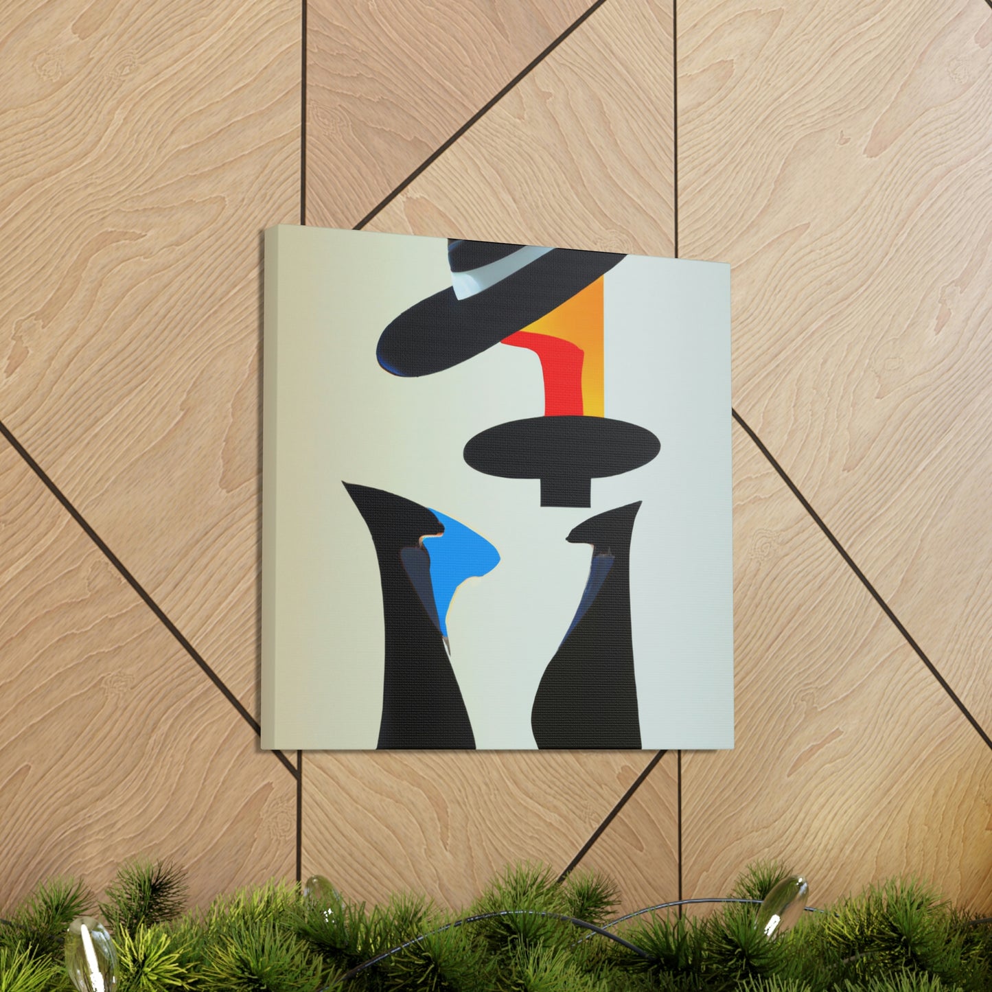 "Cowboy Hat Deco Dream" - Canvas