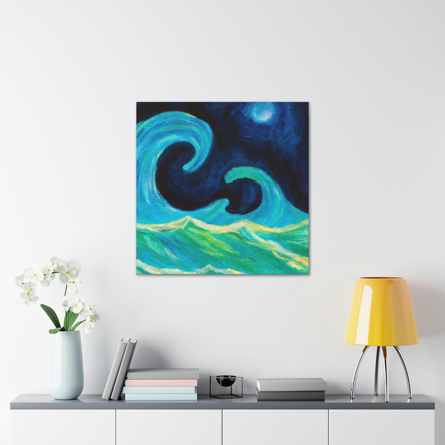 "Sea of Rippling Waves" - Canvas