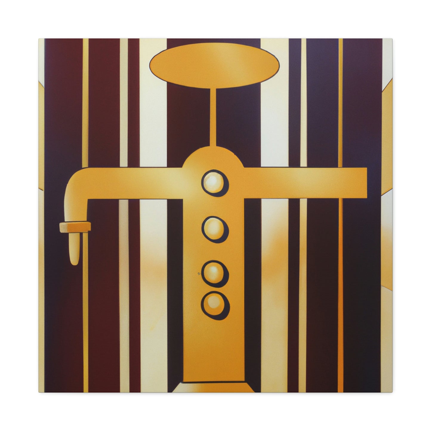 "Jazz Age Vanguard Tap" - Canvas