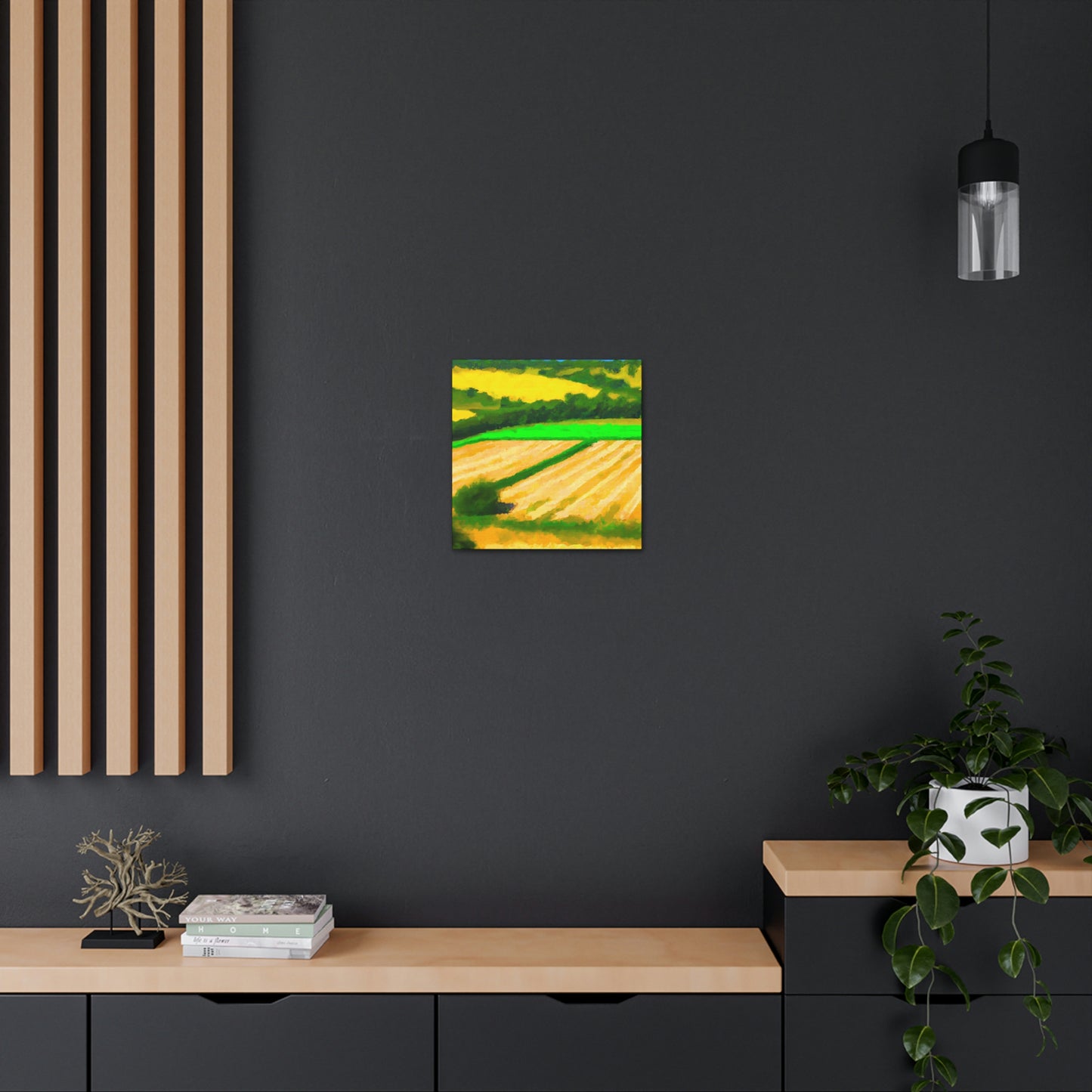 "Harvest of Gold Fields" - Canvas