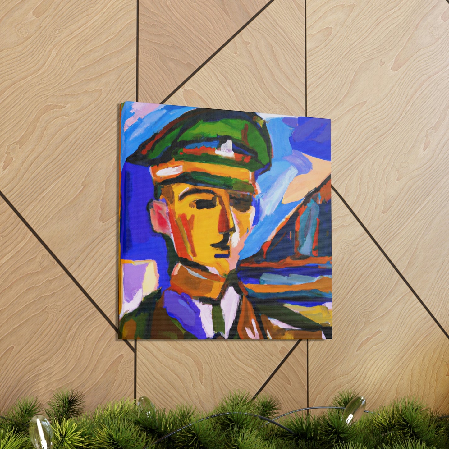 Engineer in Fauvism - Canvas