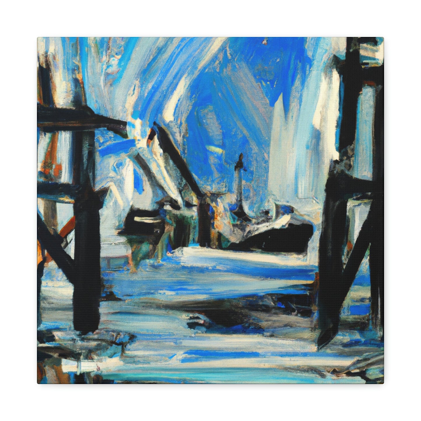 Pier of Expressionism - Canvas