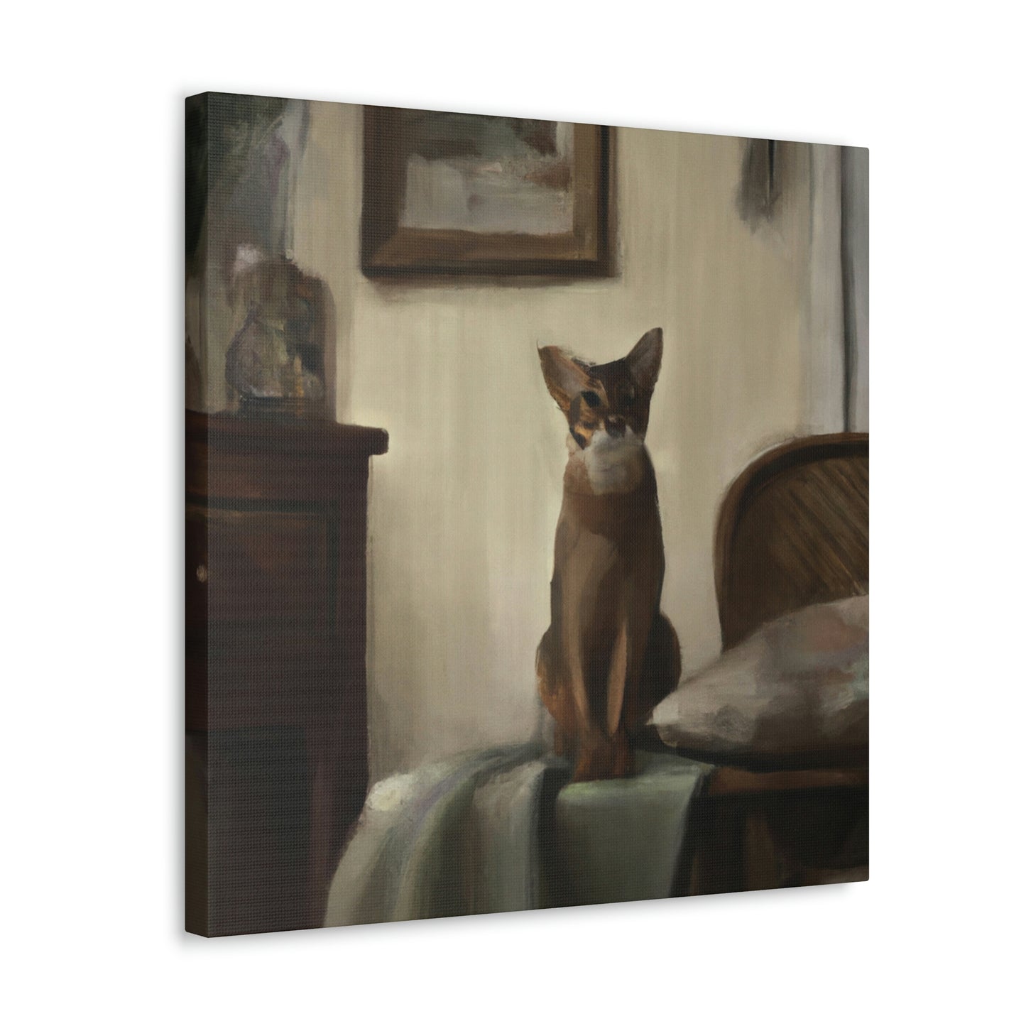 "Abyssinian Impressionist Dream" - Canvas