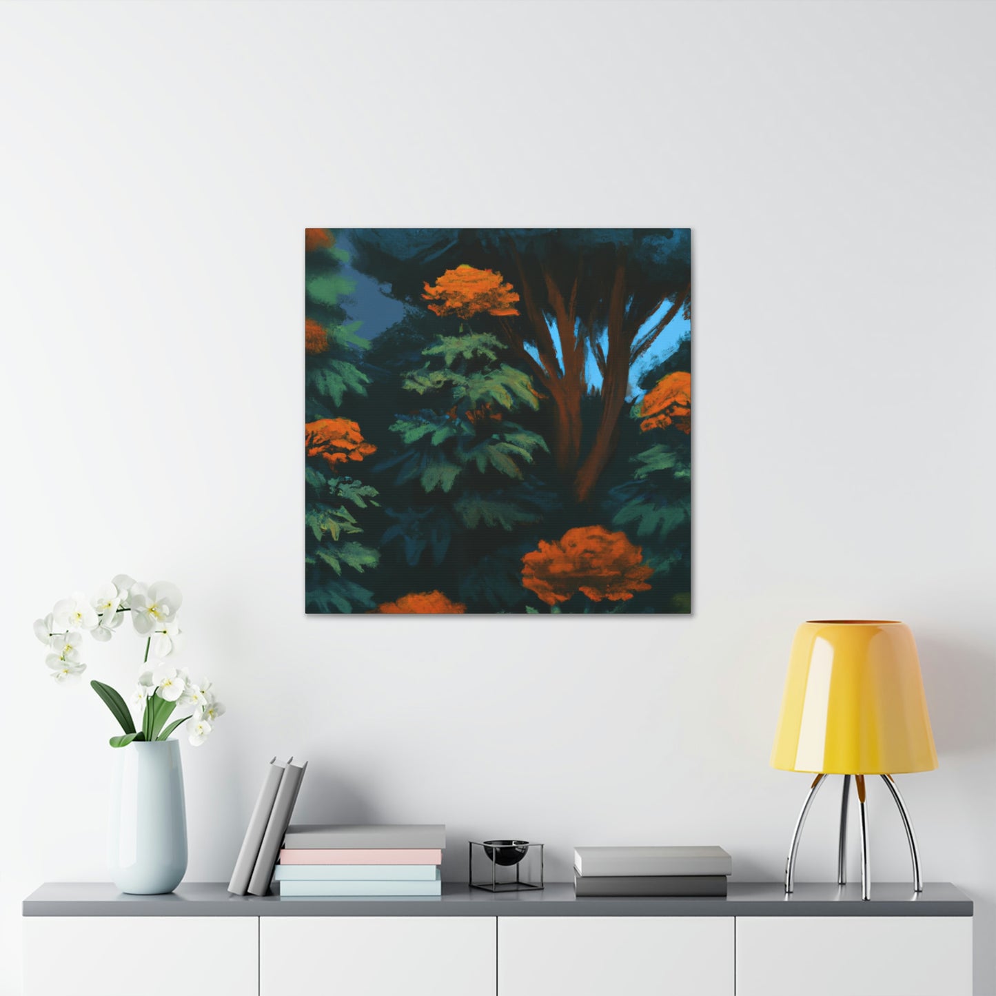 Marigolds in Bloom - Canvas