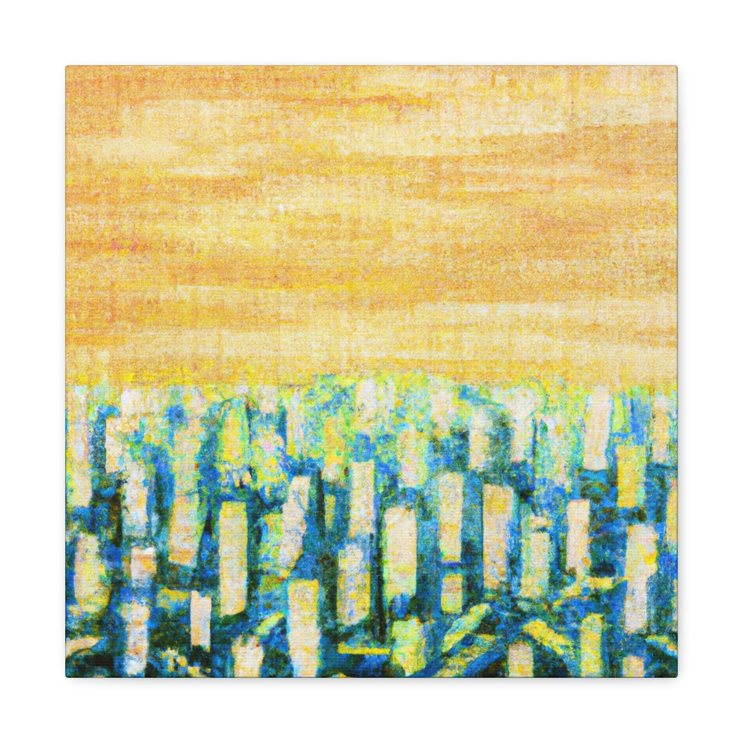 Corn in Moonlight Gloaming - Canvas