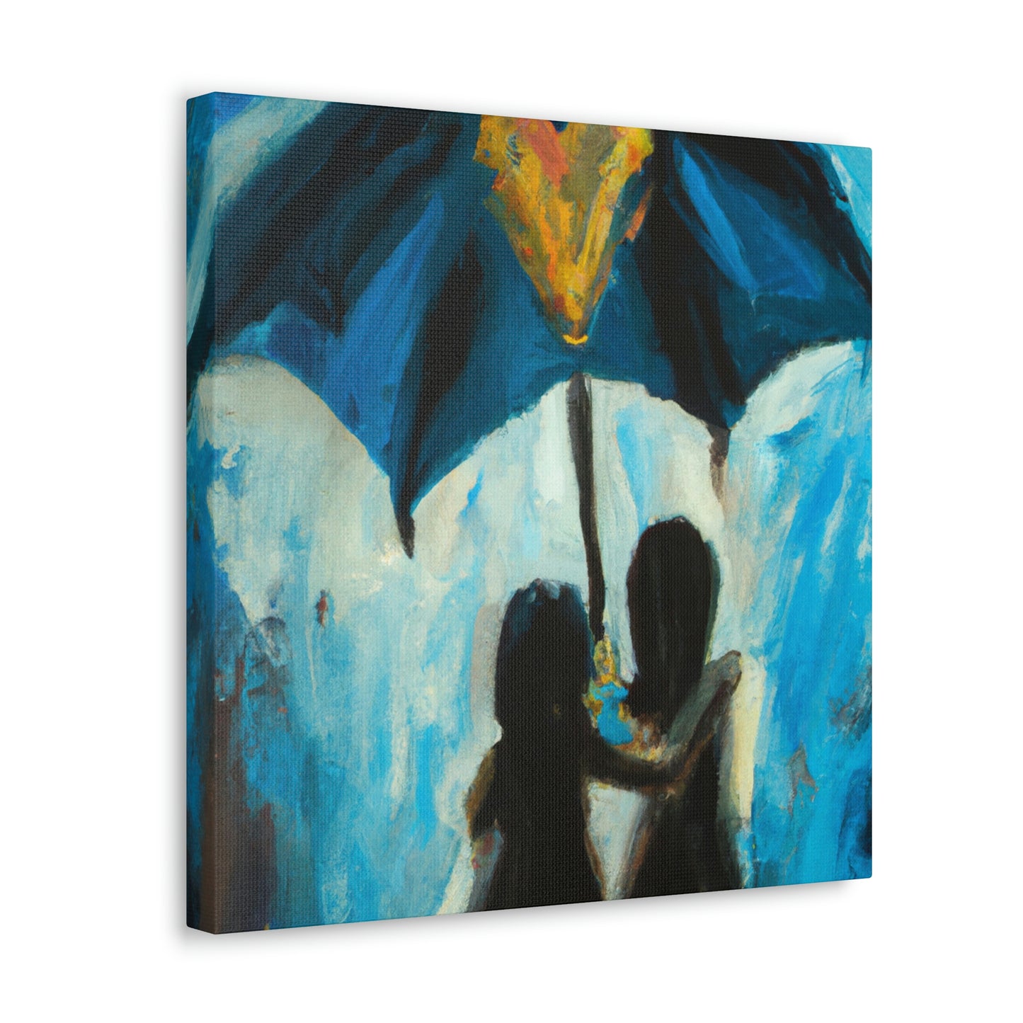 Love Under Rainy Skies - Canvas