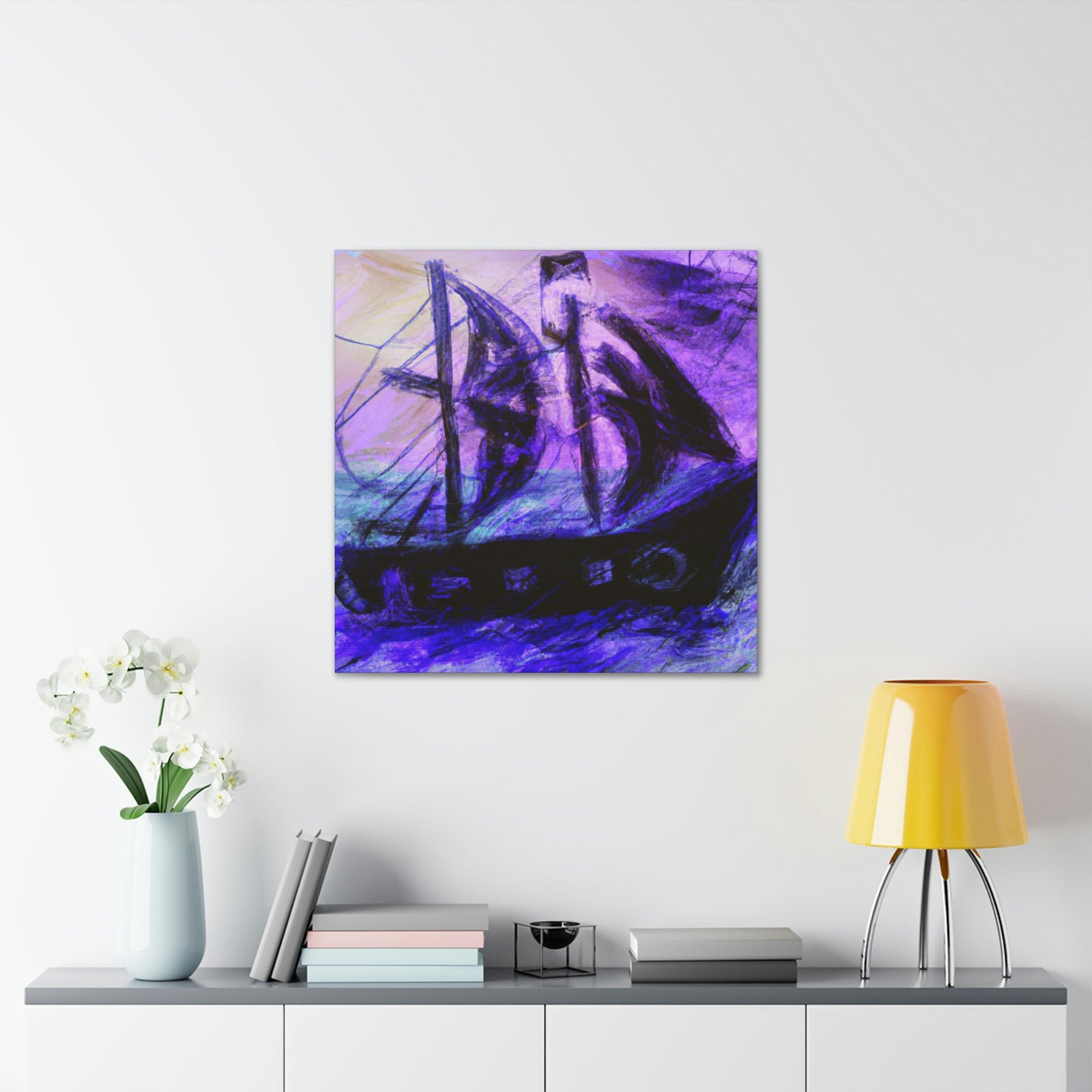 "The Calm Sea Voyage" - Canvas