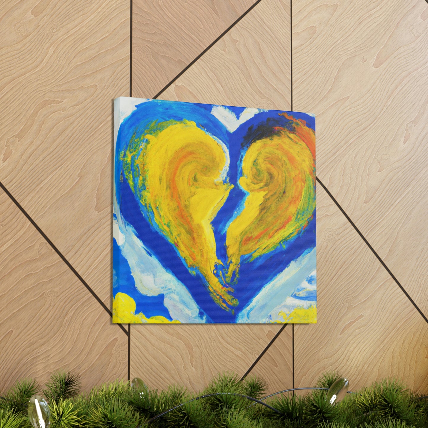 Heart Shaped Dreaming - Canvas