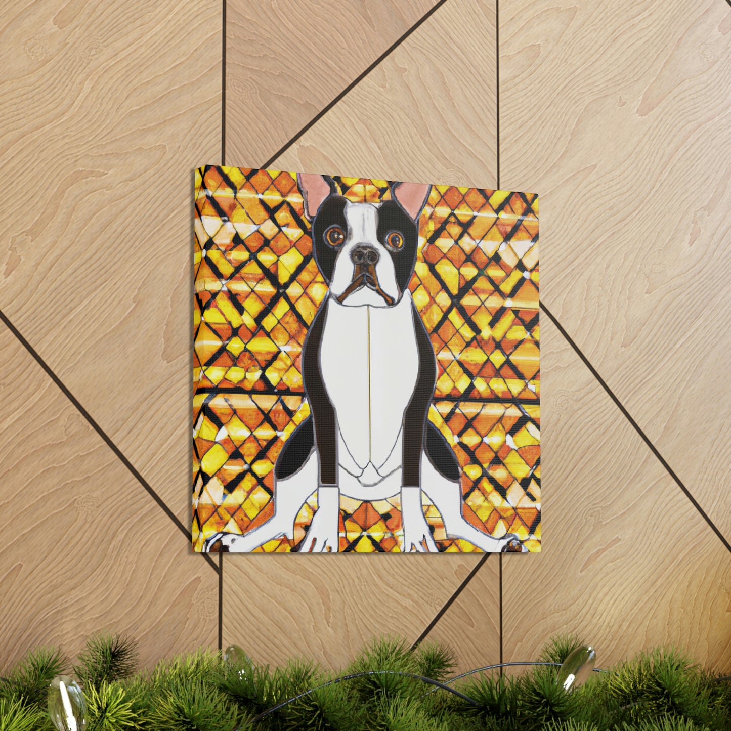 Boston Terrier Bliss - Canvas