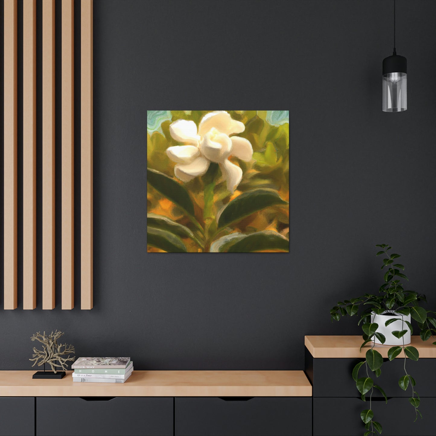 Gardenia's Fragrance Bliss - Canvas