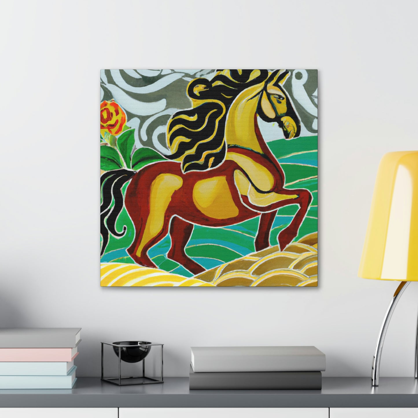 "Chasing The Wild Horse" - Canvas