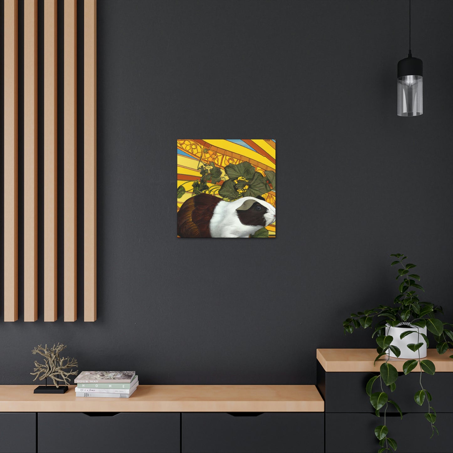 Guinea Pig Grandeur - Canvas