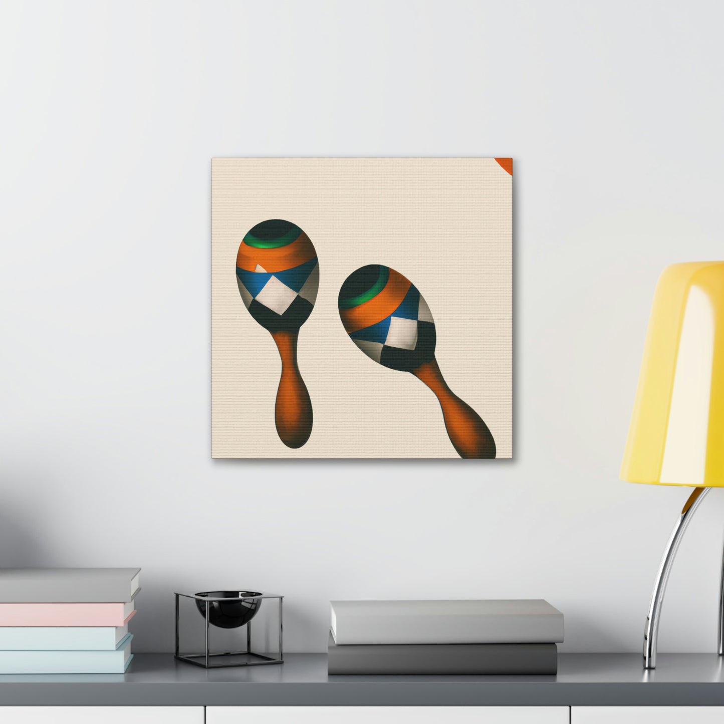 Maracas: A Minimalist Study - Canvas