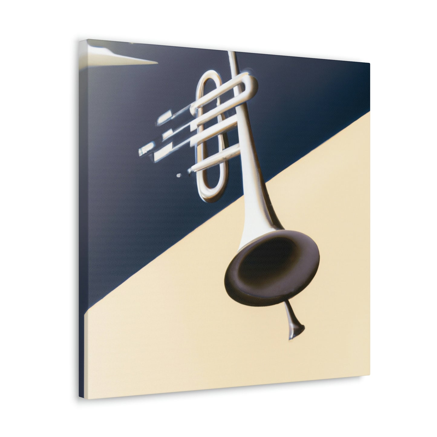 Trombone in the Cloud - Canvas