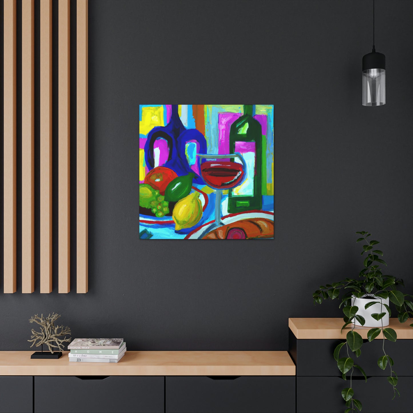 "Wine & Cheese Fête - Canvas" - Canvas