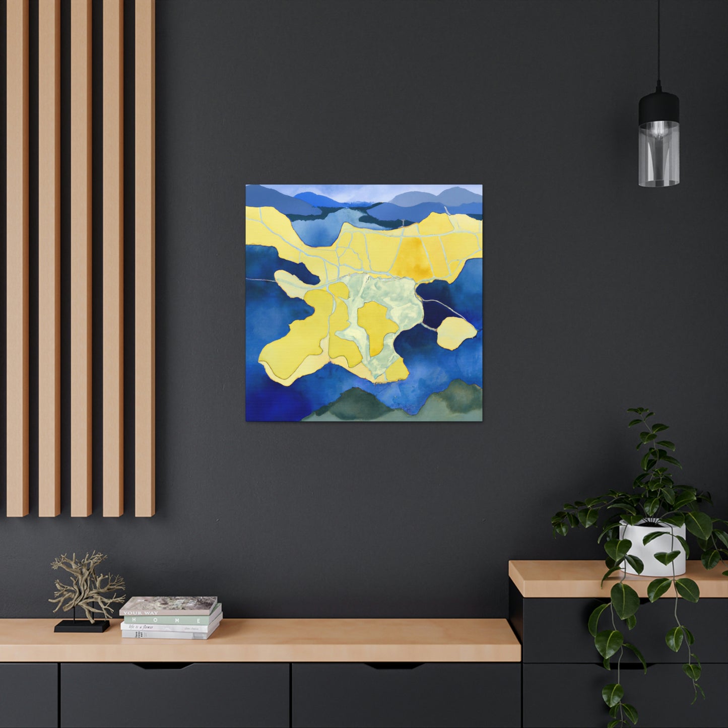 Archipelago Abstract Dreaming - Canvas