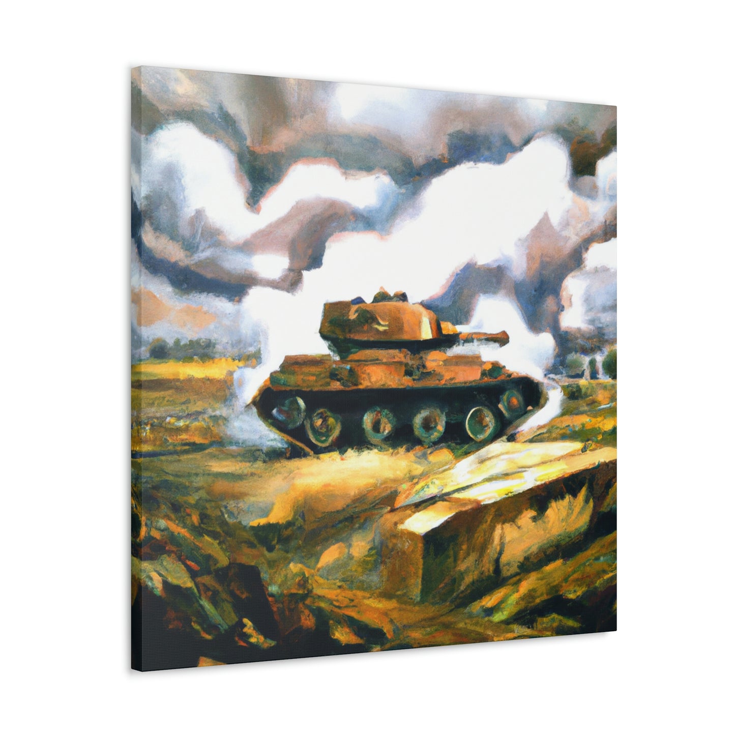 "Tank of Dreams Surreal" - Canvas