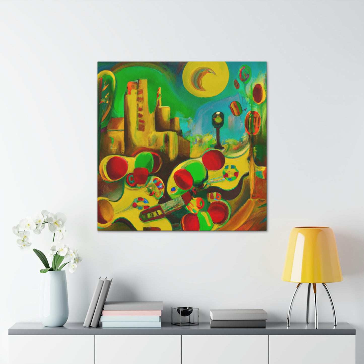 Rattle of Maracas - Canvas