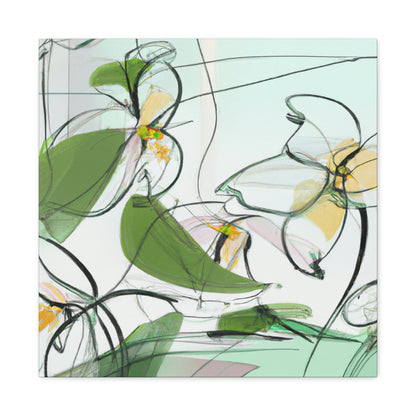 Jasmine in Art Deco - Canvas