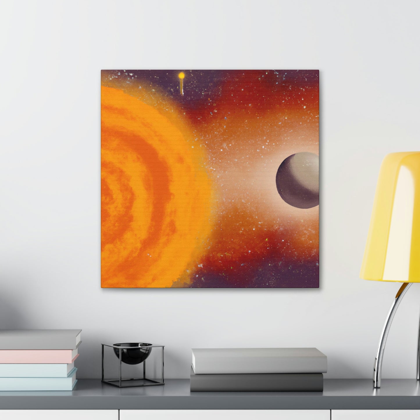 "Galaxies of Celestial Beauty" - Canvas