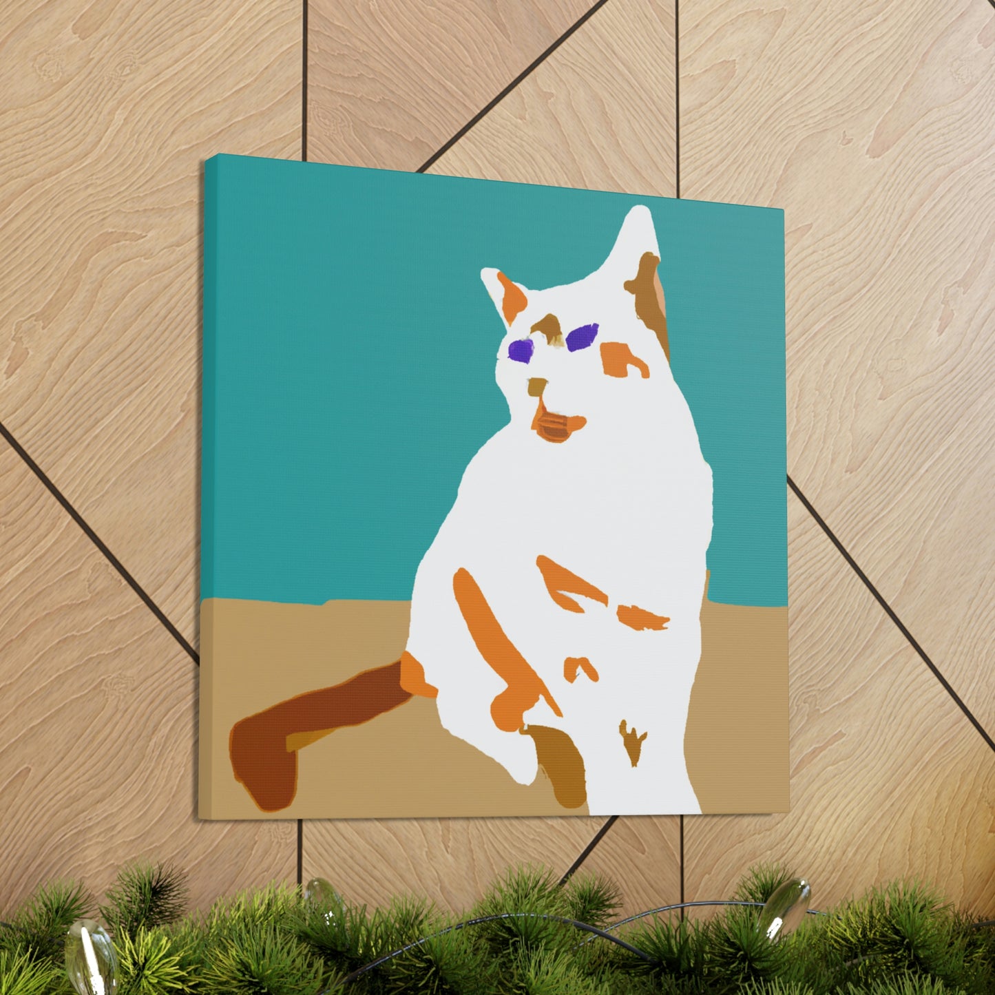 Cats in Minimalism - Canvas