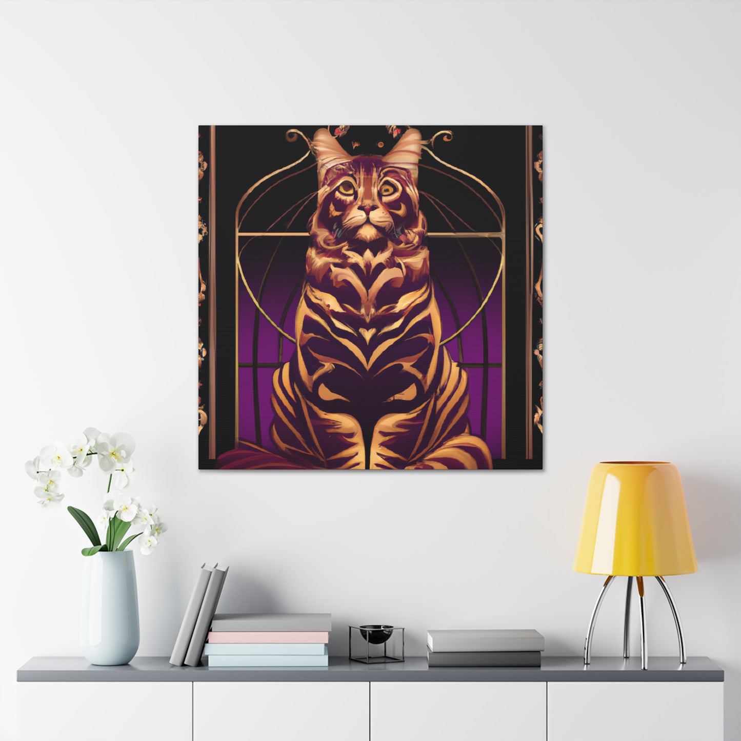 Mystic Maine Coon Cascade - Canvas