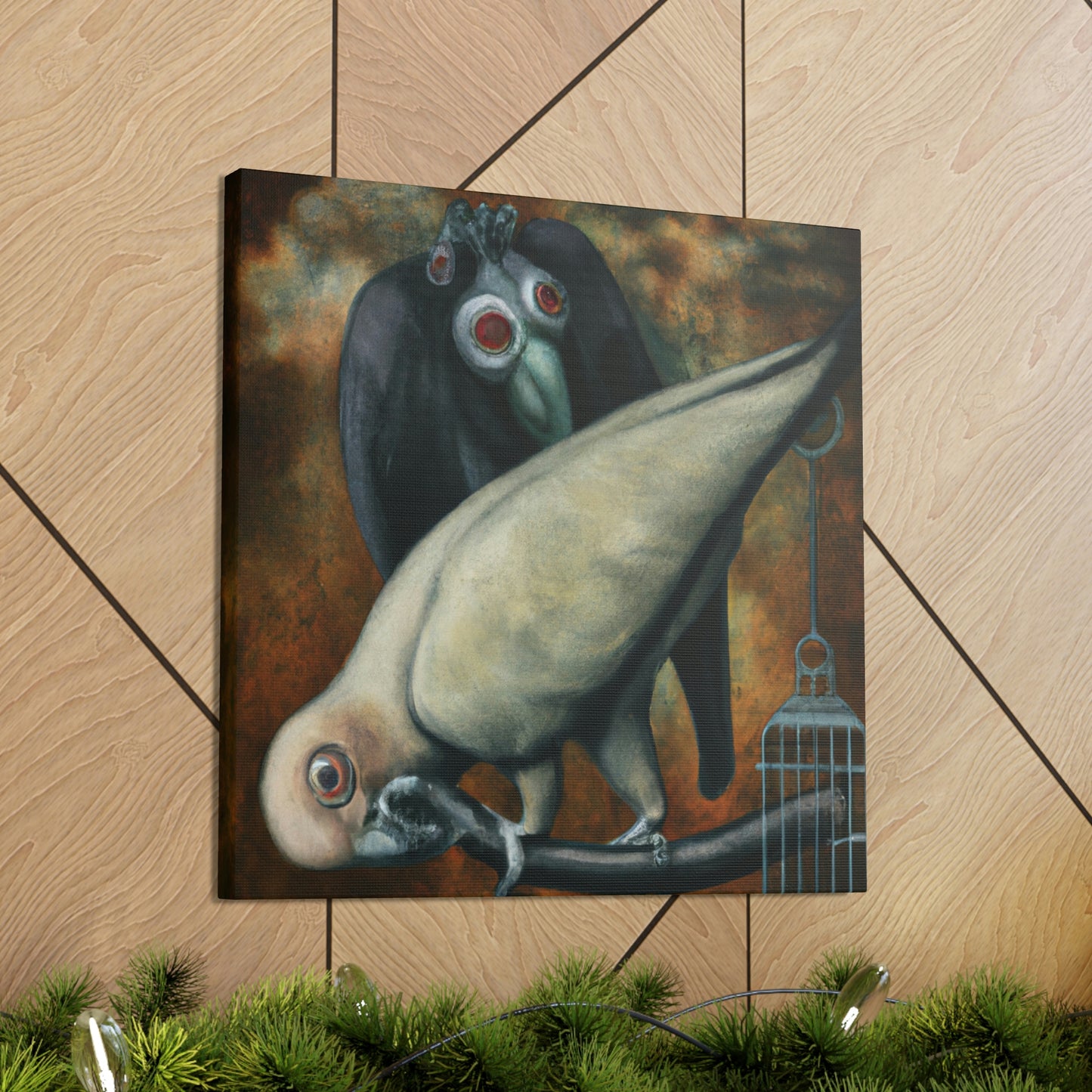 "Pionus in Dreamscape" - Canvas