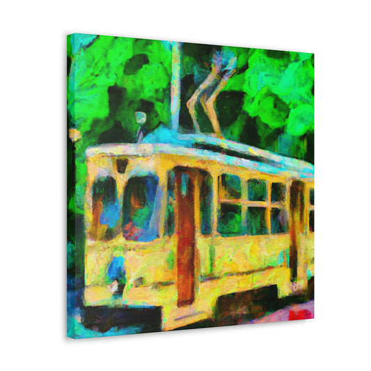 Tram of Impressionism - Canvas