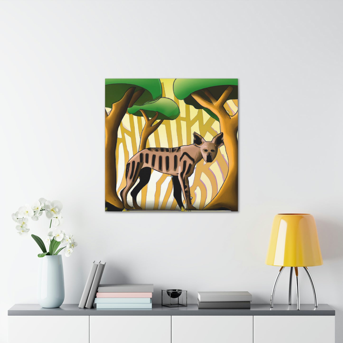 Hyena of the Jazz Age - Canvas