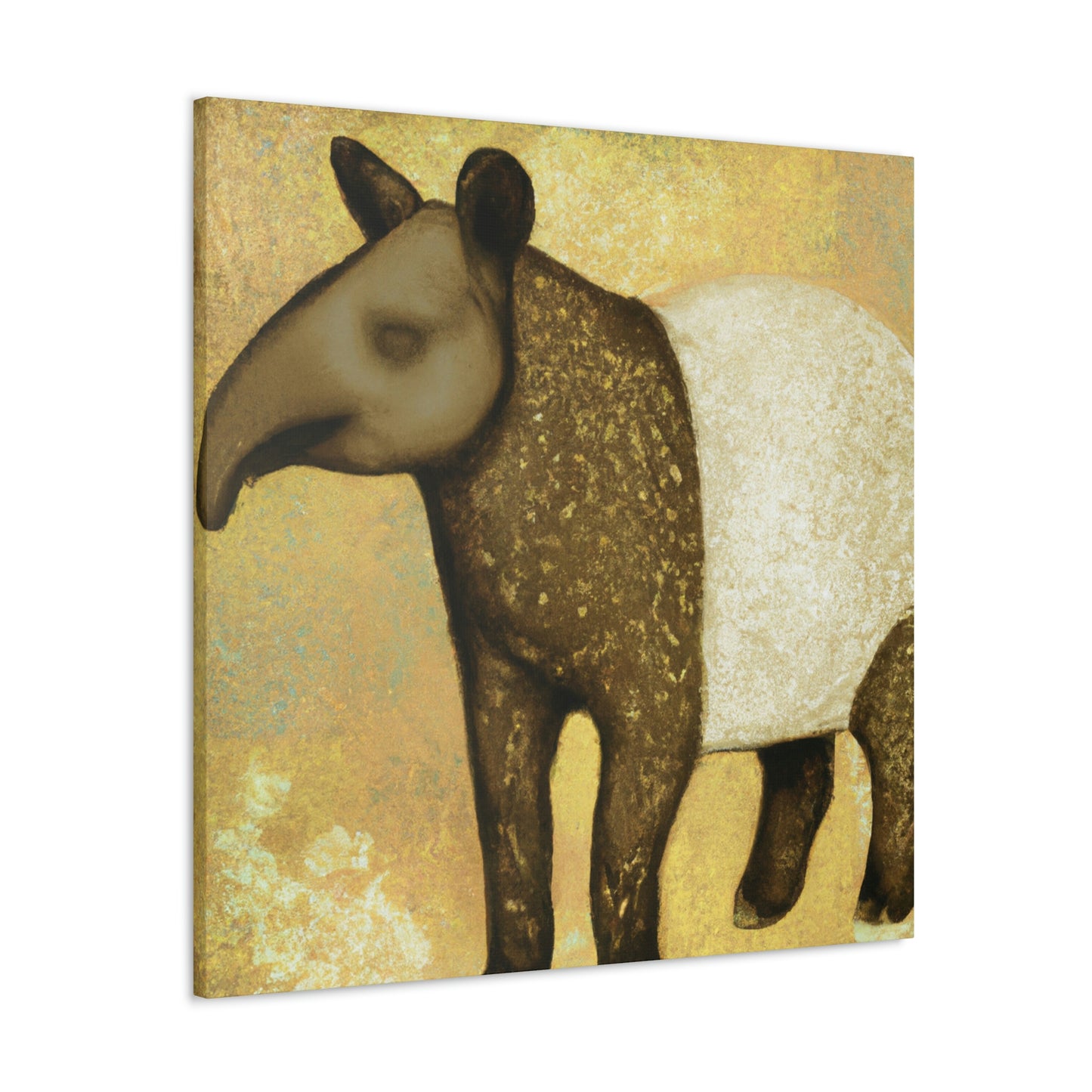 "Malayan Tapir Delight" - Canvas