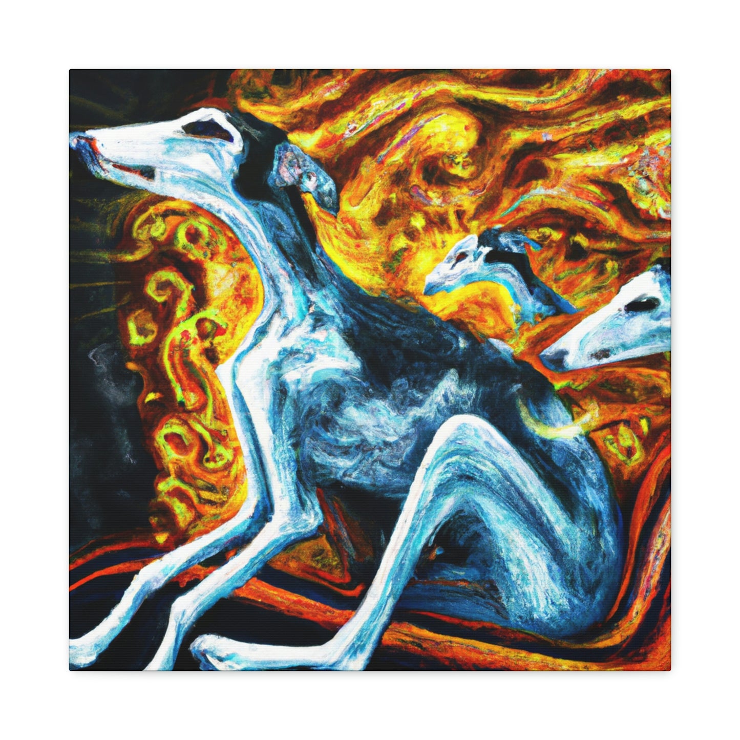 Greyhound of Mirages - Canvas