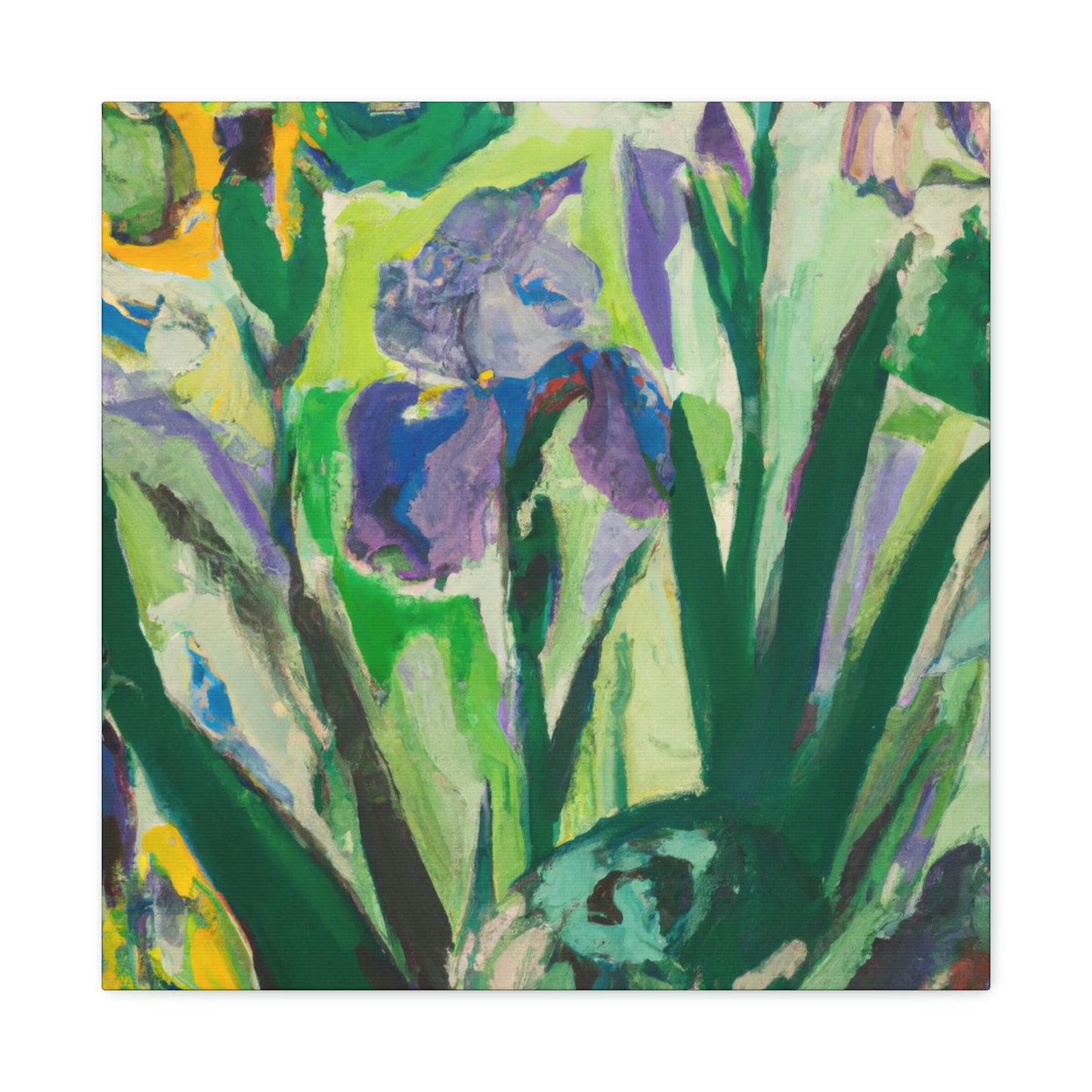 Iris and Expressionism - Canvas