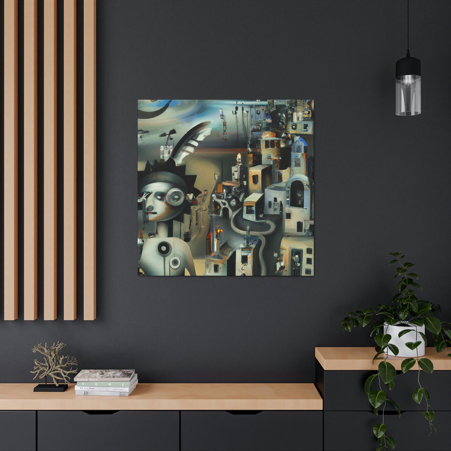 Craftsman Abstraction - Canvas