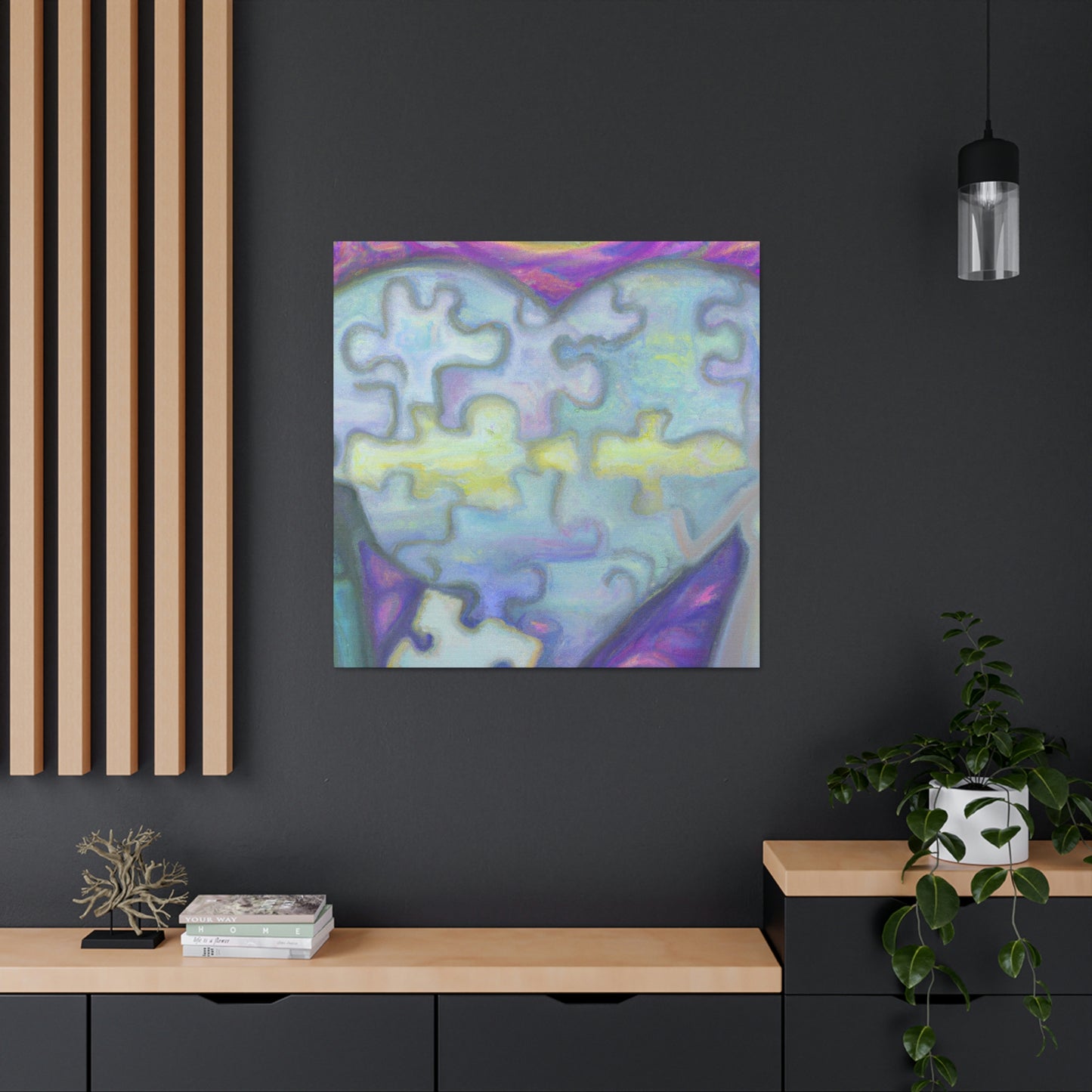 Love's Joyous Puzzle - Canvas