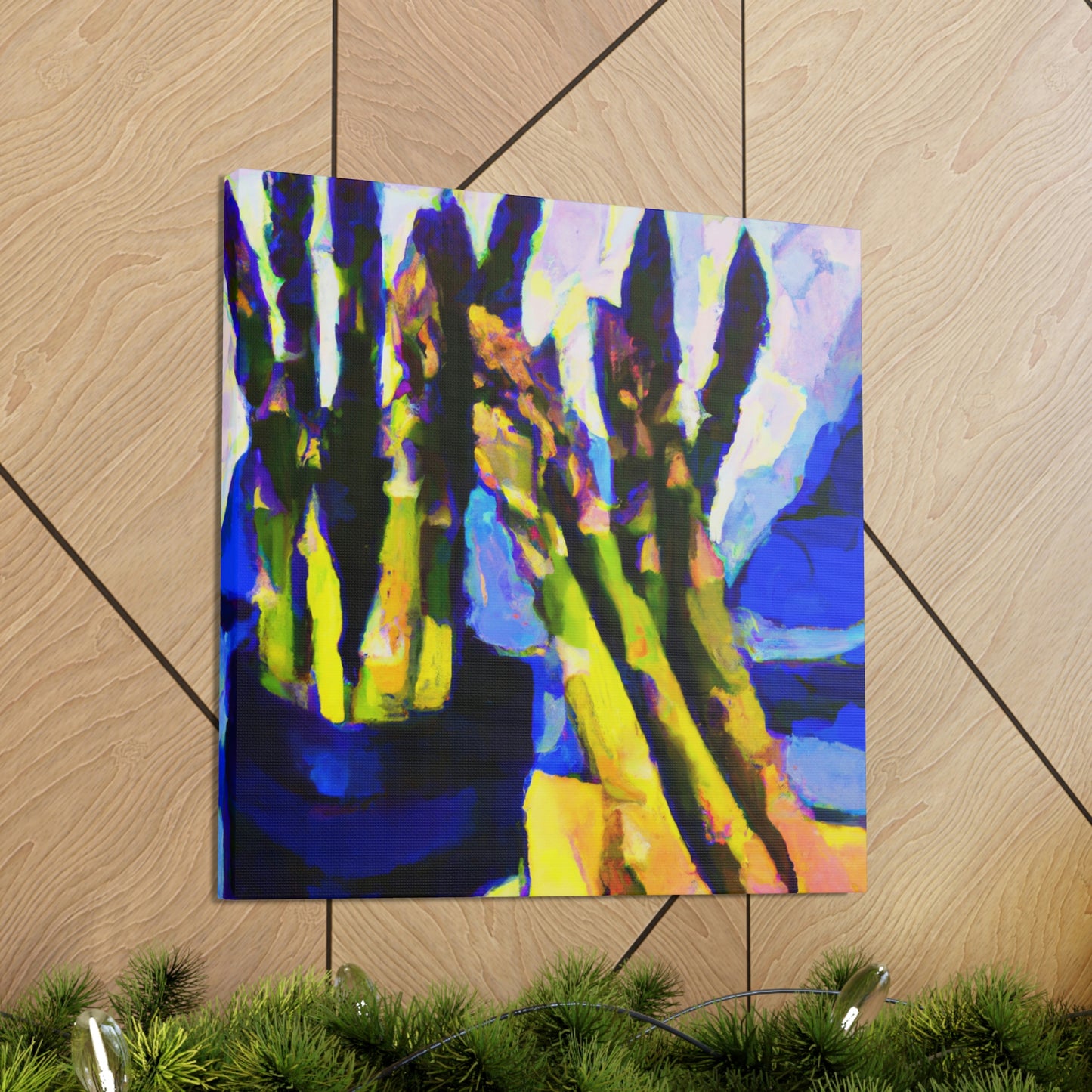 "Asparagus in Fauvism" - Canvas