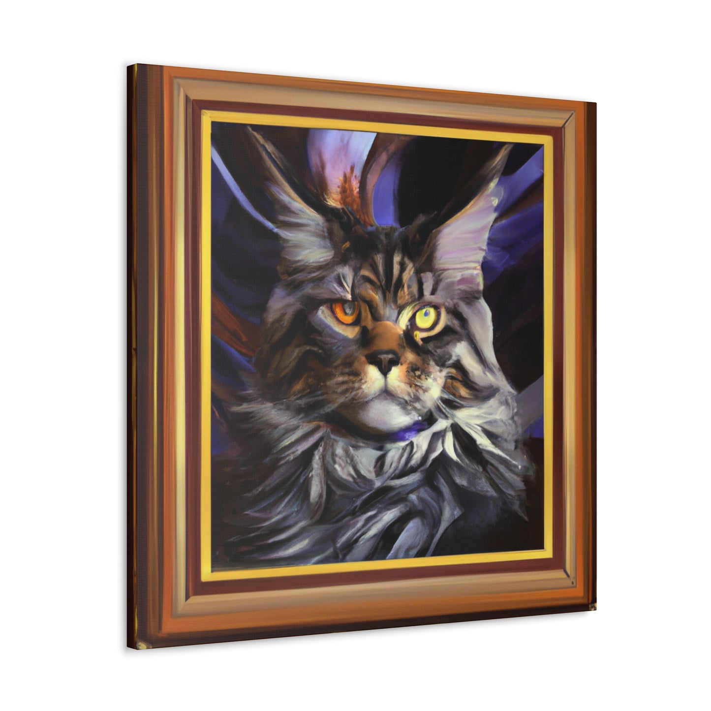 Creative Feline Splendor - Canvas