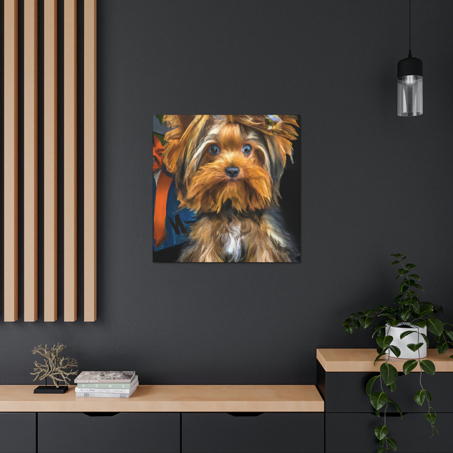 "Yorkshire Terrier Surrealism" - Canvas