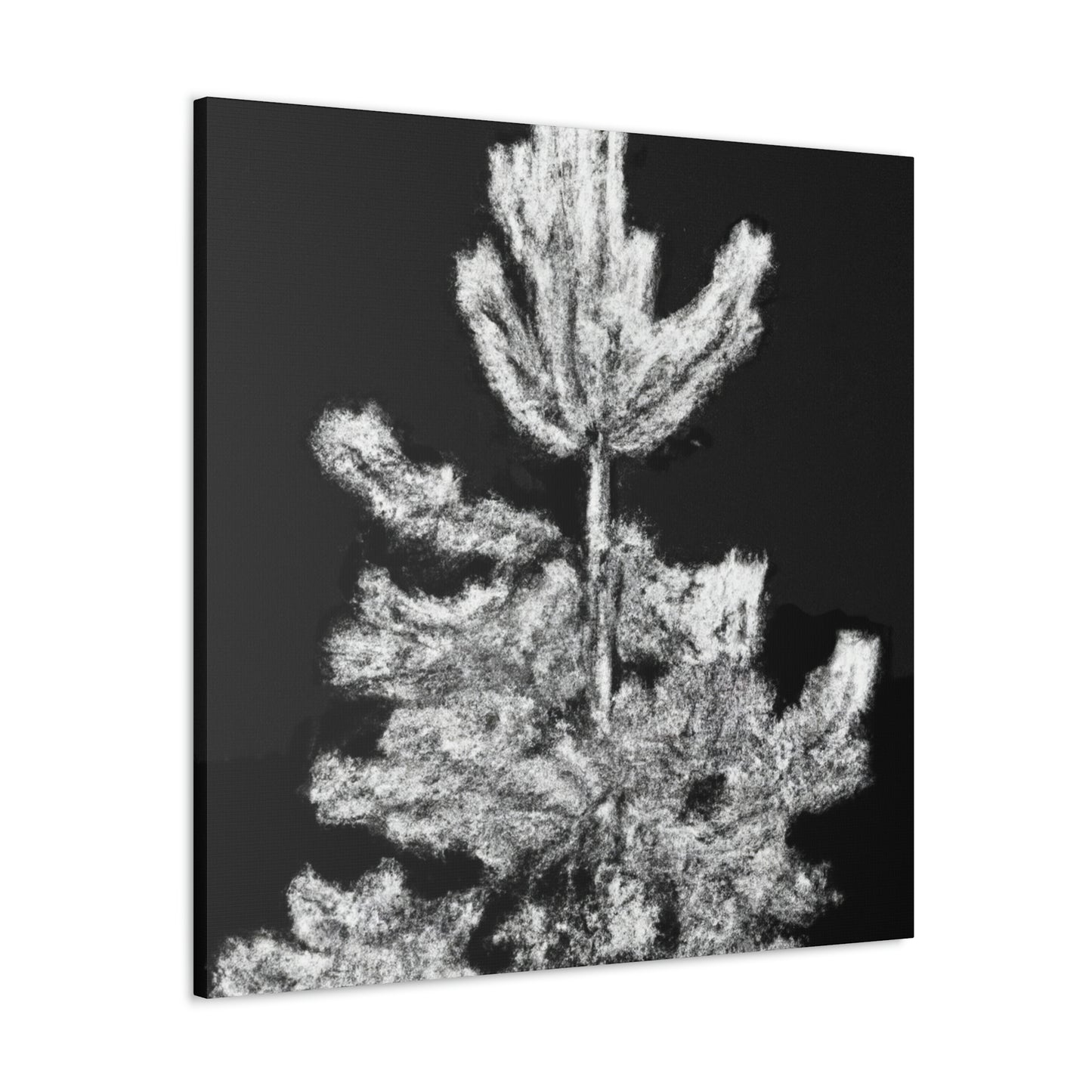 "Pine Trees in Deco" - Canvas