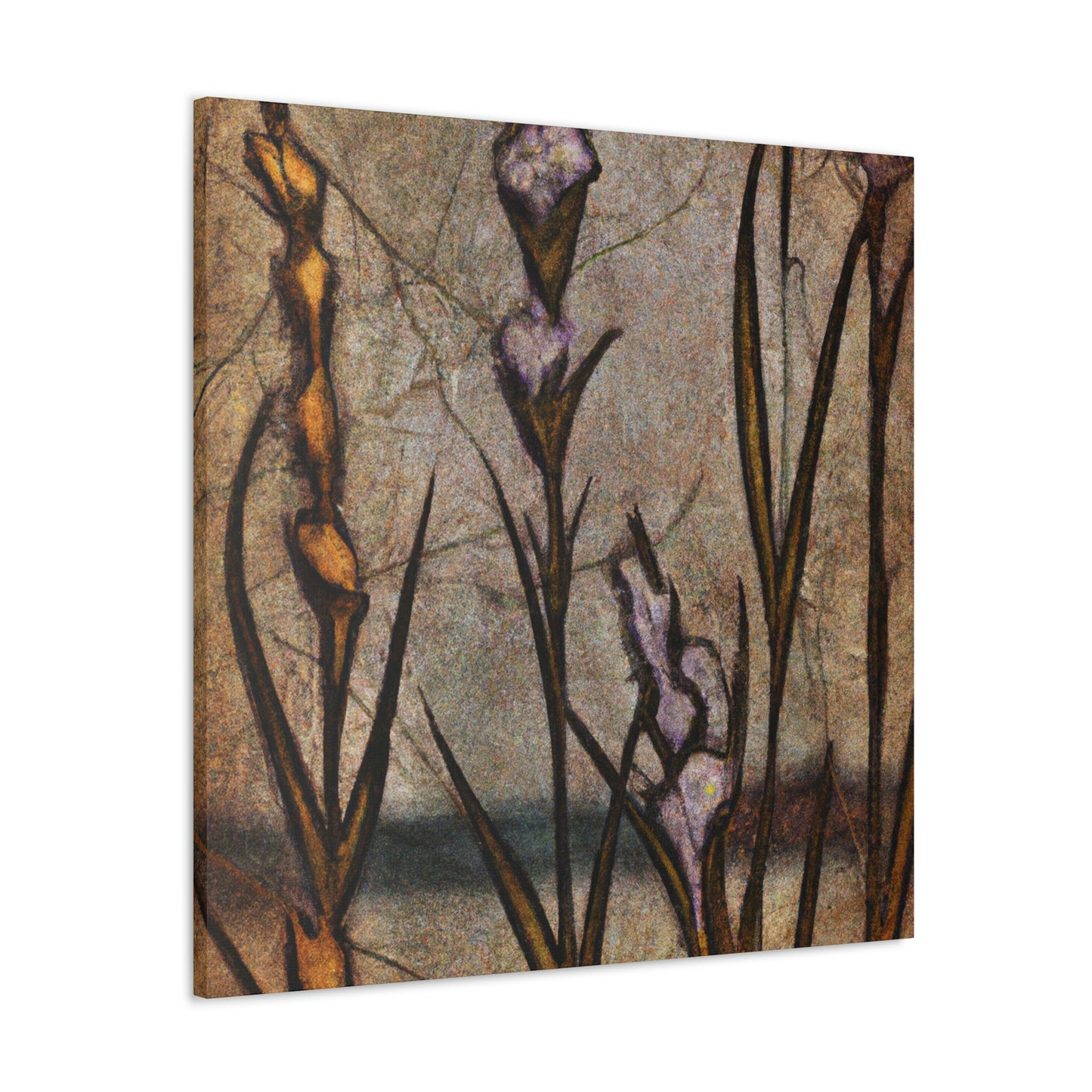 "Wildflower Sunrise Revival" - Canvas