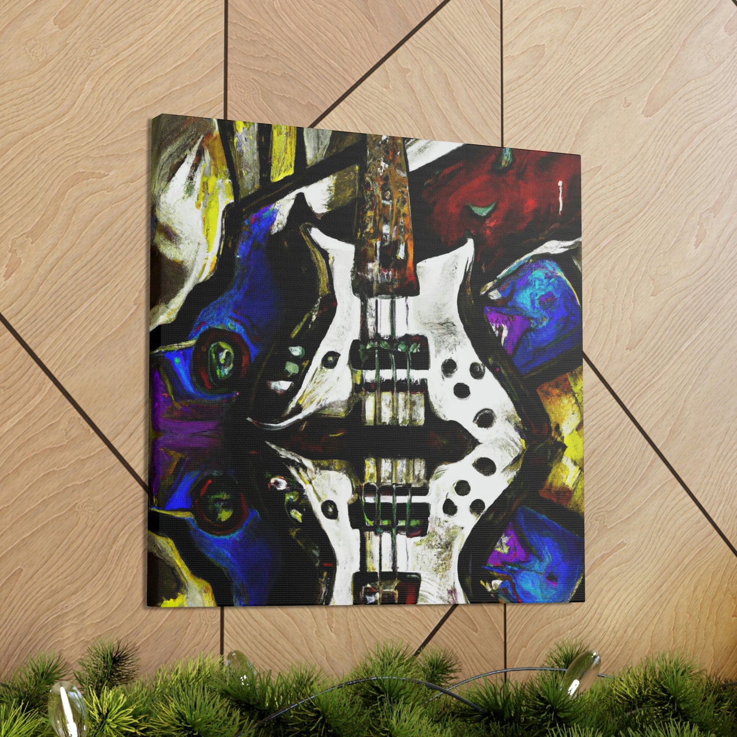 Rockin' Bass Vibes - Canvas