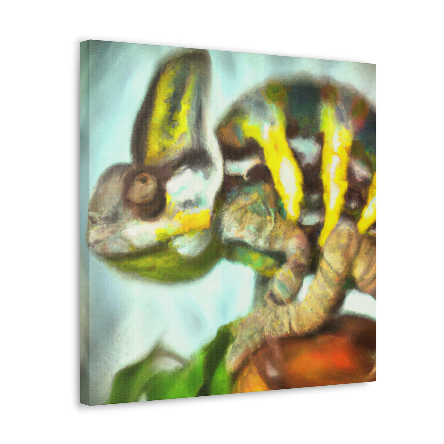 Veiled Chameleon Vision - Canvas