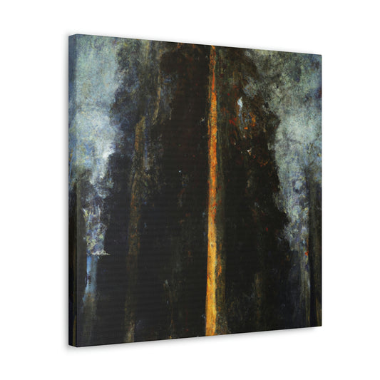 "Sequoia in Moonlight" - Canvas